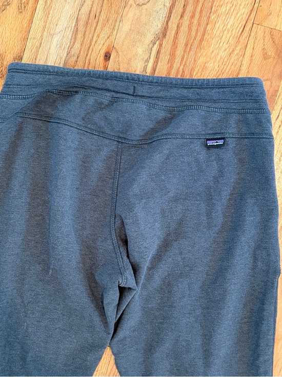Patagonia Joggers Organic Cotton Dark Charcoal Gray Jogger Sweatpants XS - Picture 5 of 8